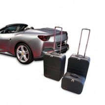 Bagagerie Sur Mesure Ferrari Portofino En Cuir (pour Coffre Arrière)