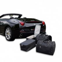 Ferrari California T tailor-made luggage in leather (for the rear seats)