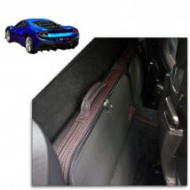 Maletas hechas a medida de cuero para Ferrari F8 Tributo (para el compartimento en la parte trasera de los asientos)