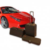 Ferrari 458 Spider tailor-made luggage in leather (for the front luggage compartment)