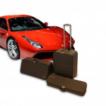 Ferrari 488 tailor-made luggage in leather (for the front luggage compartment)