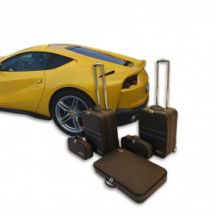 Maletas hechas a medida de cuero para Ferrari 812 Superfast (para el maletero trasero)