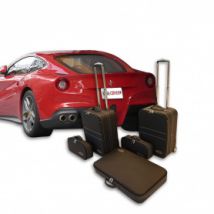 Ferrari F12 tailor-made luggage in leather (for the rear luggage compartment)