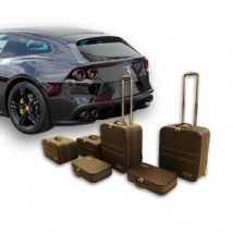 Bagagerie Sur Mesure Ferrari GTC4 Lusso En Cuir (pour Coffre Arrière)