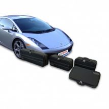 Lamborghini Gallardo tailor-made luggage in leather (for the front luggage compartment + behind back seats)