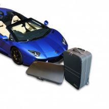 Maßgeschneiderte Gepäckstücke Lamborghini Aventador Roadster aus Leder (für vorderen Kofferraum)