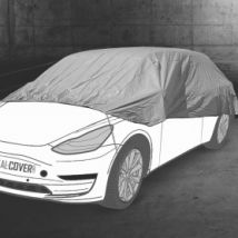 Media funda de coche para Audi RS6 Avant C7 en Externresist para uso en exteriores