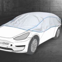Mercedes Classe S W220 half car cover - Tyvek DuPont mixed use