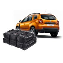 Set of 6 tailor-made travel bag set Dacia Duster II (2018+) - Car-Bags