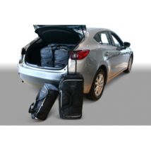 Set of 6 tailor-made travel bag set Mazda 3 Mk3 (2013-2019) - Car-Bags