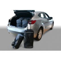 Set aus 6 massgeschneiderten reisetaschen Mazda 3 Mk3 (2013-2019) - Car-Bags