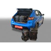 Set di 6 borse da viaggio su misura Peugeot 208 II (2019+) - Car-Bags