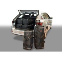Juego de 6 bolsas de viaje a medida Skoda Octavia 4 Combi Piso de carga posición baja iV PHEV excluido (2020+) - Car-Bags