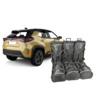 Set aus 6 massgeschneiderten reisetaschen Toyota Yaris Cross (2020+) - Car-Bags