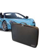 Tailor-made McLaren 570S leatherette luggage (rear shelf)