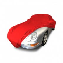 Massgeschneiderte autoschutzhülle Porsche 993 Cabriolet - Coverlux+ schutz im innenraum garage
