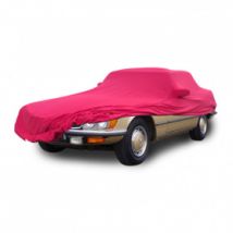 Massgeschneiderte autoschutzhülle Mercedes SL - R107 (USA) - Coverlux+ schutz im innenraum garage