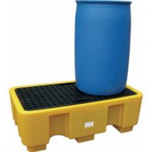 Jonesco - Valuma-allas hdpe 2 x 200 l tynnyrille keltainen