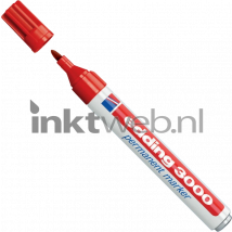 Edding 3000 Permanentmarker rond 1.5-3mm rood