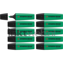 Stabilo Markeerstift BOSS 10-Pack turquoise