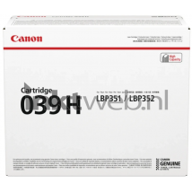 Canon CRG 039H zwart