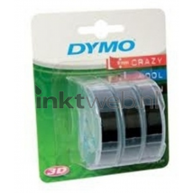 Dymo S0847730 3 pack op zwart breedte 9 mm