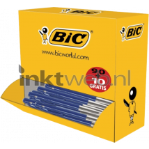 BIC Balpen Clic M10 100-pack blauw