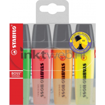 Stabilo markeerstift 4-Pack assorti kleur