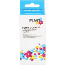 FLWR Canon CLI-521C cyaan
