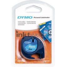 Dymo 91205/S0721650 zwart op blauw breedte 12 mm