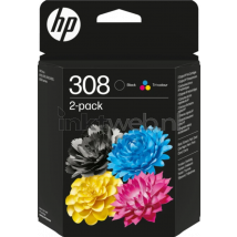 HP 308 Multipack zwart en kleur