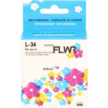 FLWR Lexmark 34XL zwart