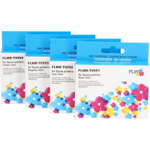 FLWR Epson T0556 Multipack zwart en kleur