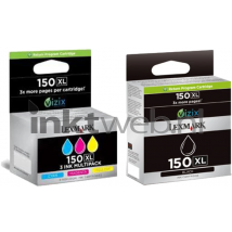 Lexmark 150XL multipack zwart en kleur