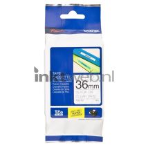 Brother TZE-161 zwart op transparant breedte 36 mm