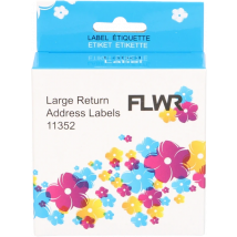 FLWR Dymo 11352 25 mm x 54 mm wit