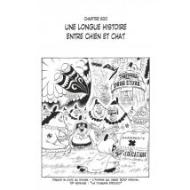 One Piece Chapitres C820 One Piece édition originale - Chapitre 820 : Une longue histoire entre chien et chat - Manga & Simultrad Shonen - Glénat 