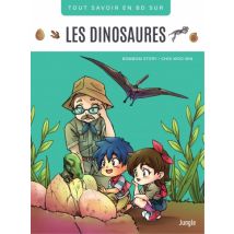 Tout savoir en BD Tout savoir en BD - Les Dinosaures - BD Documentaire - Publié par Jungle - Sortie en 2023 - VF