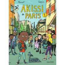 Akissi de Paris Akissi de Paris (Tome 1) - BD Jeunesse - Publié par Éditions Gallimard BD - Sortie en 2024 - VF