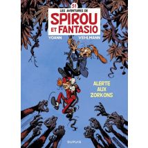 Spirou et Fantasio T.51 Spirou et Fantasio - Tome 51 - Alerte aux Zorkons - BD Humour - Publié par Dupuis - Sortie en 2010 - VF