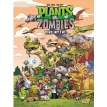 Plants vs zombies T.12 Dino Mythe - BD Humour - Publié par Jungle - Sortie en 2019 - VF