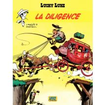 Lucky Luke T.1 Lucky Luke - Tome 1 - La Diligence - BD Humour - Publié par Lucky Comics - Sortie en 1974 - VF