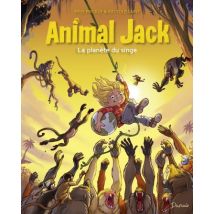 Animal Jack T.3 Animal Jack - Tome 3 - La planète du singe - BD Jeunesse - Publié par Dupuis - Sortie en 2020 - VF