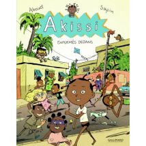 Akissi Akissi (Tome 10) - Enfermés dedans - BD Jeunesse - Publié par Éditions Gallimard BD - Sortie en 2020 - VF