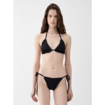 Jacquemus - The Picot Bikini Bottom - Black