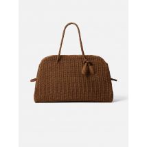 Jacquemus - The Large Raffia Turismo - Camel