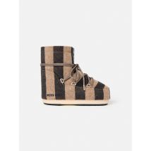 Jacquemus - Les Moon Boot Rayures Jacquemus - Beige Stripes Moon Boot - Taille : 36/38