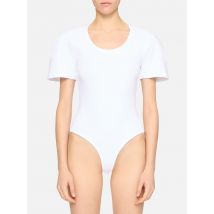 Jacquemus - The Ovalo Bodysuit - White - Size : S