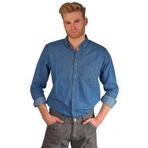 Kera Collection Herren Jeanshemd Denim