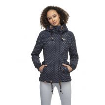 Ragwear Winterjacke Danka Dots navy